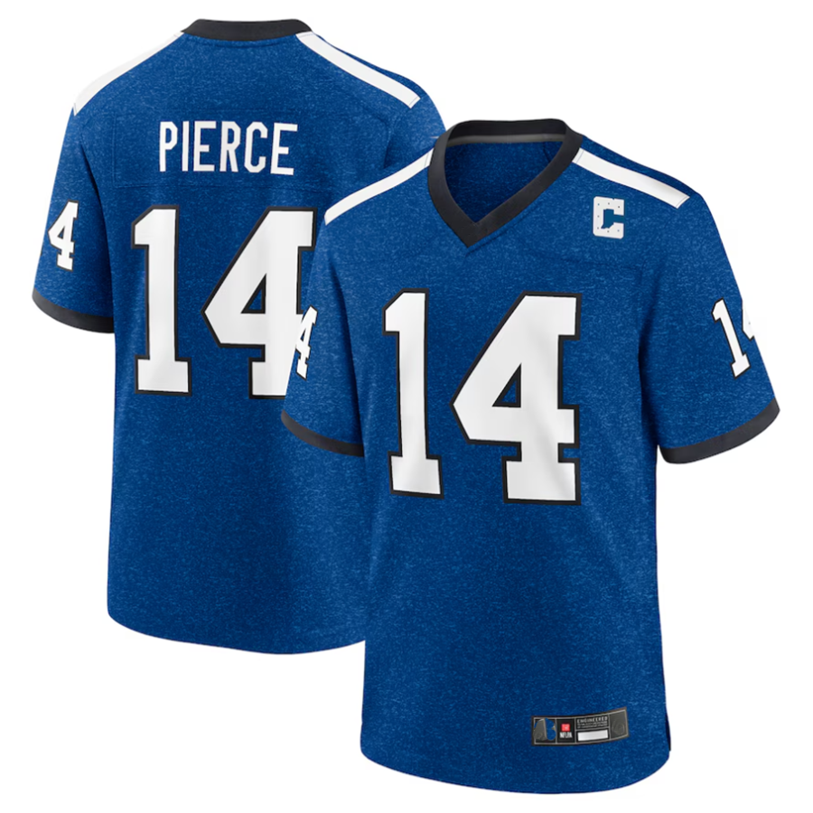 My Store #14 Alec Pierce Player IN.Colts Indiana Nights Alternate Game Stitched Jerseys - Royal