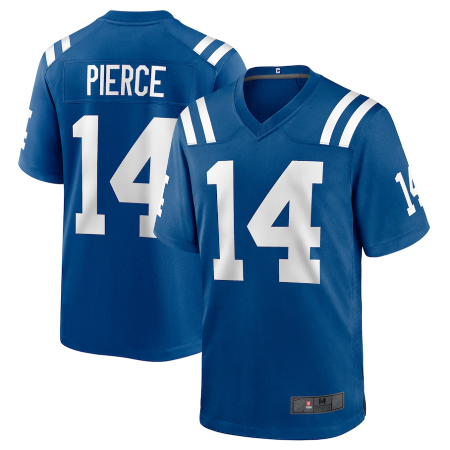 My Store #14 Alec Pierce Player IN.Colts Player Game Stitched Jerseys-Royal
