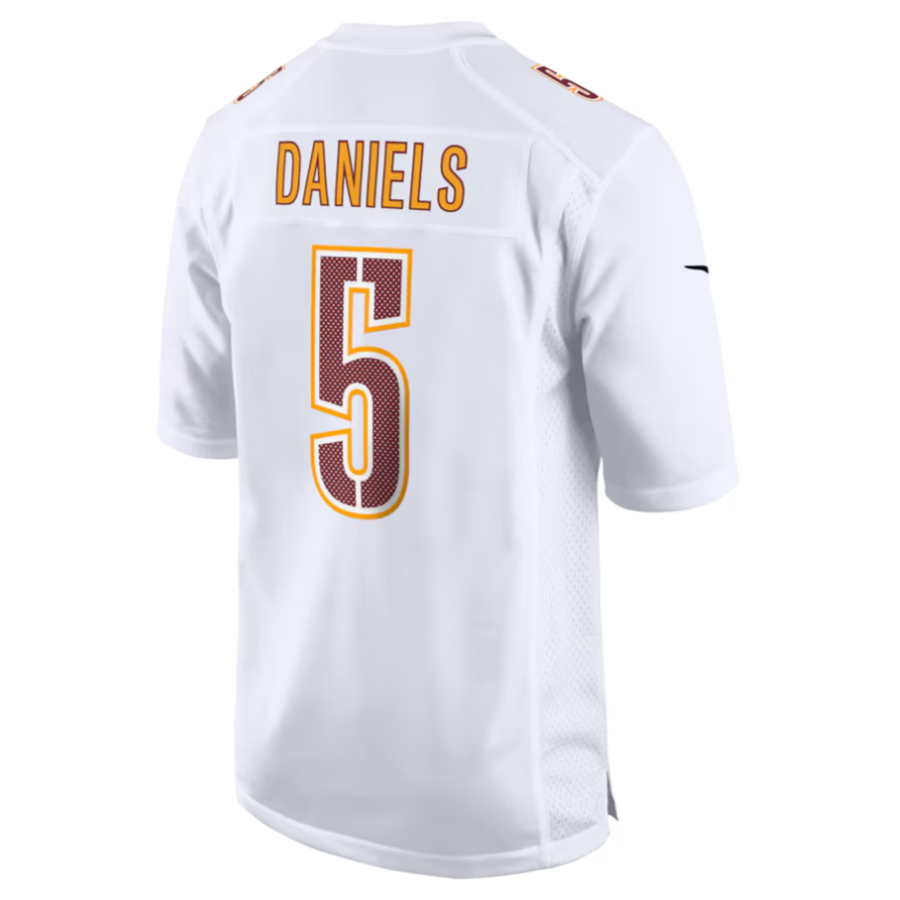 My Store W.Commanders #5 Jayden Daniels Player Tundra White Fashion Stitched Jerseys