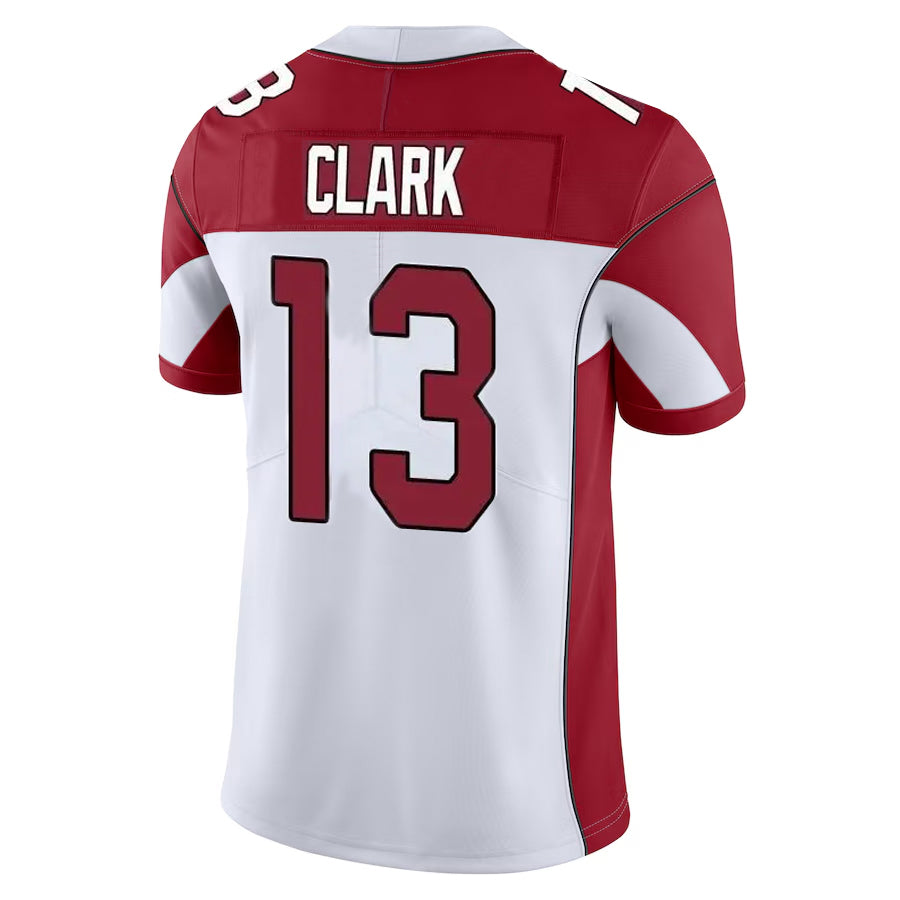 My Store A.Cardinals #13 Kei'Trel Clark Player White Vapor Limited Home Game  Stitched Jerseys