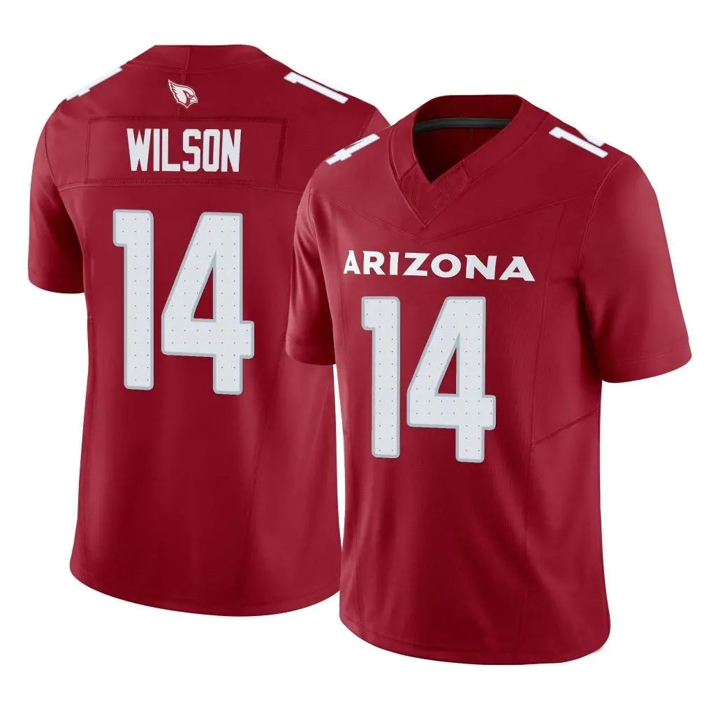 My Store A.Cardinals #14 Michael Wilson Player Cardinal Vapor F.U.S.E. Limited Home Game Stitched Jerseys