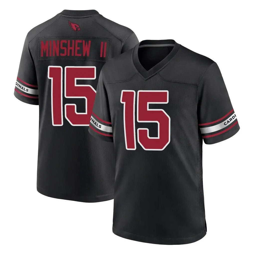 My Store A.Cardinals #15 Gardner Minshew II Player Black Alternate Game Stitched Jerseys
