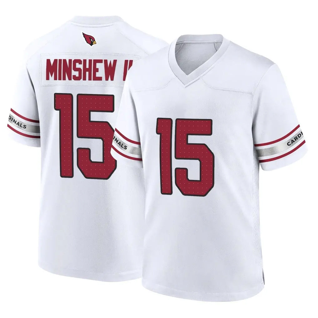 My Store A.Cardinals #15 Gardner Minshew II Player White Home Game Stitched Jerseys