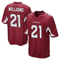 My Store A.Cardinals #21 Garrett Williams Player Cardinal Home Game Stitched Jerseys