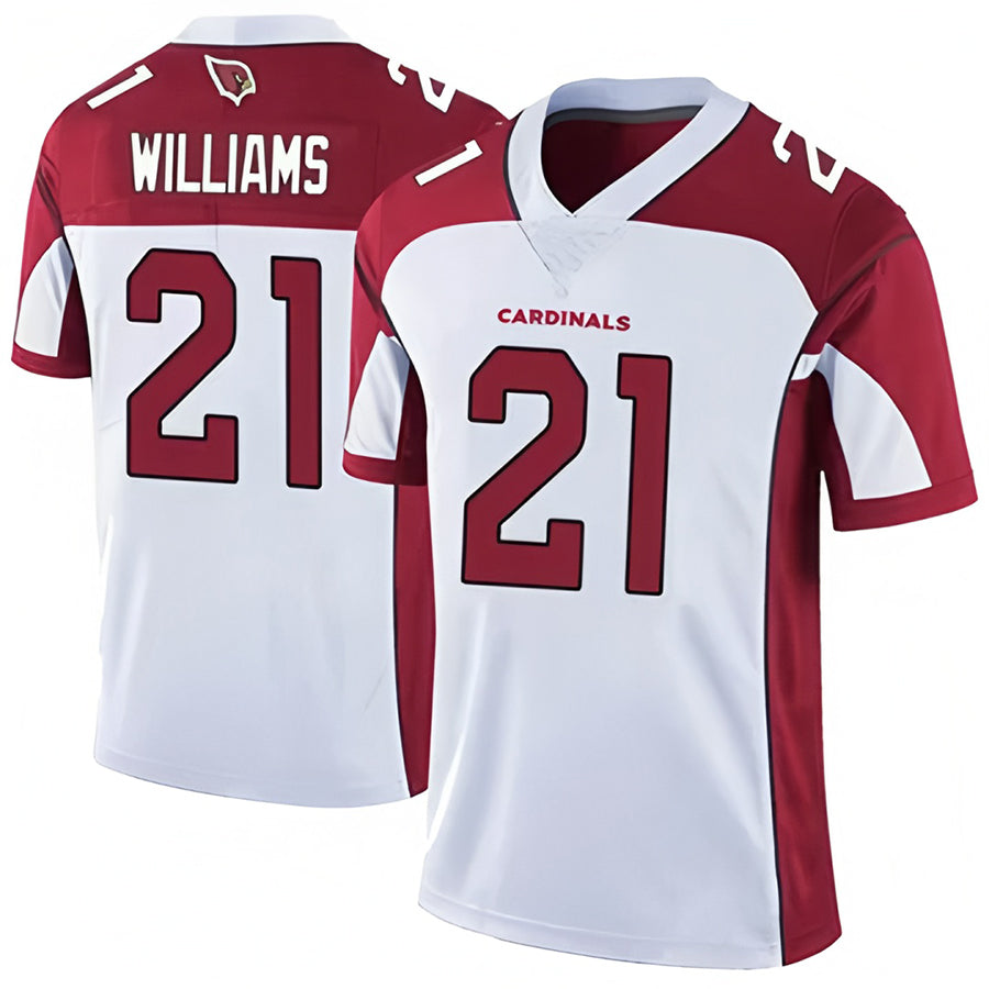 My Store A.Cardinals #21 Garrett Williams Player White Game Stitched Jerseys