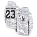 My Store A.Cardinals #23 Sean Murphy-Bunting Player Camo Salute to Service Hoodies Stitched Jerseys
