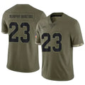 My Store A.Cardinals #23 Sean Murphy-Bunting Player Olive Salute To Service Stitched Jerseys