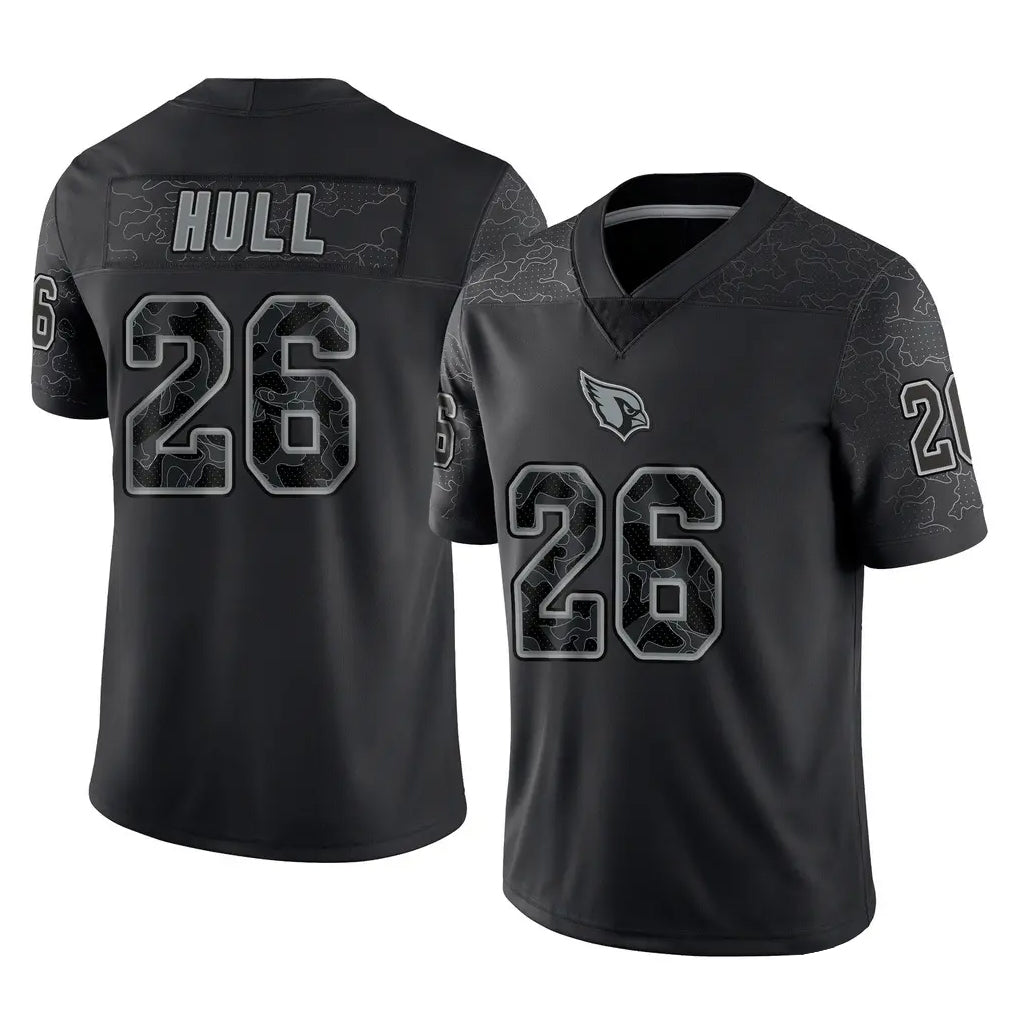 My Store A.Cardinals #26 Evan Hull Player Black RFLCTV Limited Home Game Stitched Jerseys