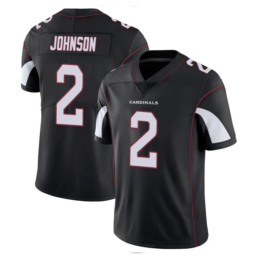 My Store A.Cardinals #2 Will Johnson Player Black Vapor Limited Home Game Stitched Jerseys