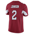 My Store A.Cardinals #2 Will Johnson Player Cardinal Vapor Limited Home Game  Stitched Jerseys