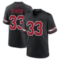 My Store A.Cardinals #33 Trey Benson Player Black Home Game Stitched Jerseys