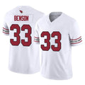 My Store A.Cardinals #33 Trey Benson Player White Vapor F.U.S.E. Limited Home Game Stitched Jerseys