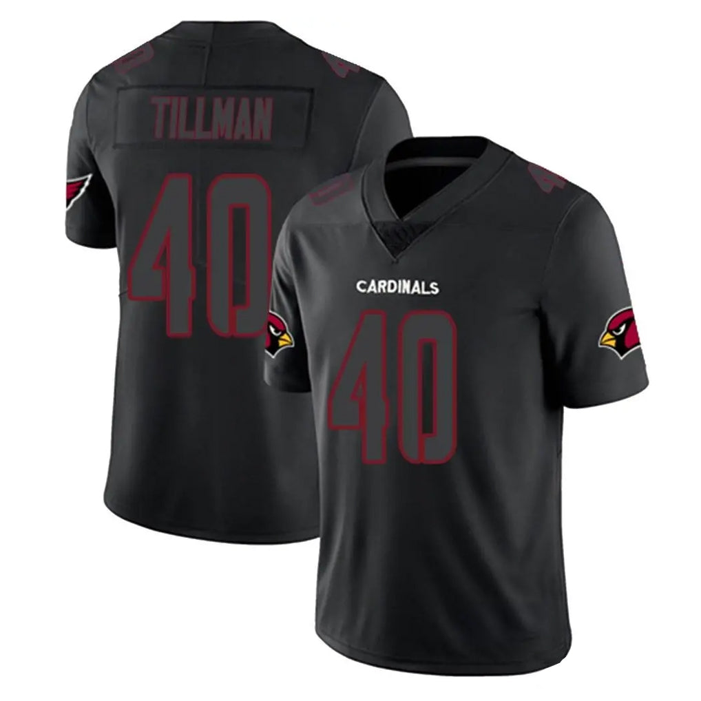 My Store A.Cardinals #40 Pat Tillman Player Black Impact Limited Home Game Stitched Jerseys
