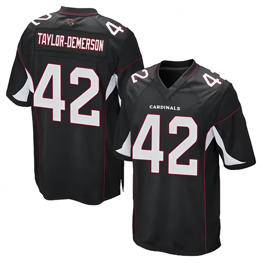 My Store A.Cardinals #42 Dadrion Taylor-Demerson Player Black Game Stitched Jerseys