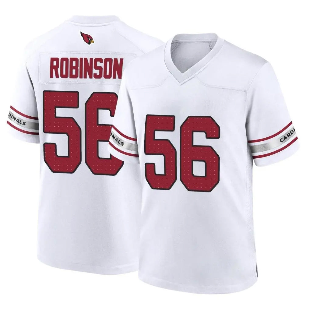 My Store A.Cardinals #56 Darius Robinson Player White Home Game Stitched Jerseys