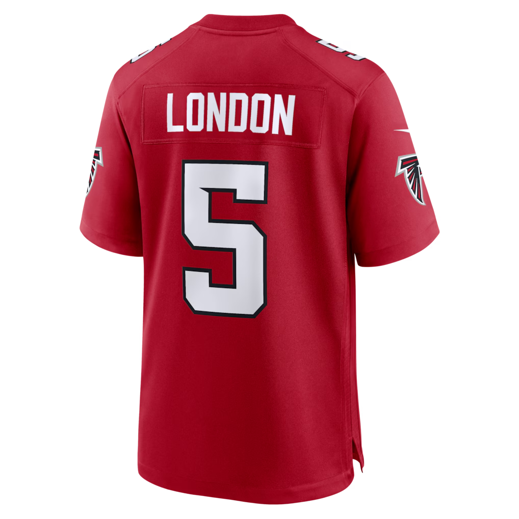 My Store A.Cardinals #5 Drake London Red Game Stitched Jerseys