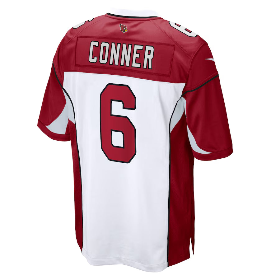 My Store A.Cardinals #6 James Conner Player White Game Football Jerseys