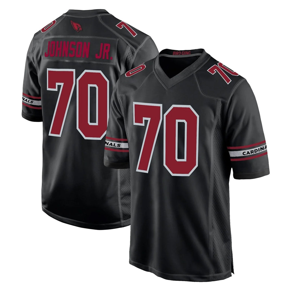 My Store A.Cardinals #70 Paris Johnson Jr. Player Black Fashion Home Game Stitched Jerseys
