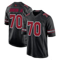 My Store A.Cardinals #70 Paris Johnson Jr. Player Black Fashion Home Game Stitched Jerseys