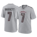 My Store A.Cardinals #7 Jacoby Brissett Player Gray Atmosphere Fashion Home Game Stitched Jerseys