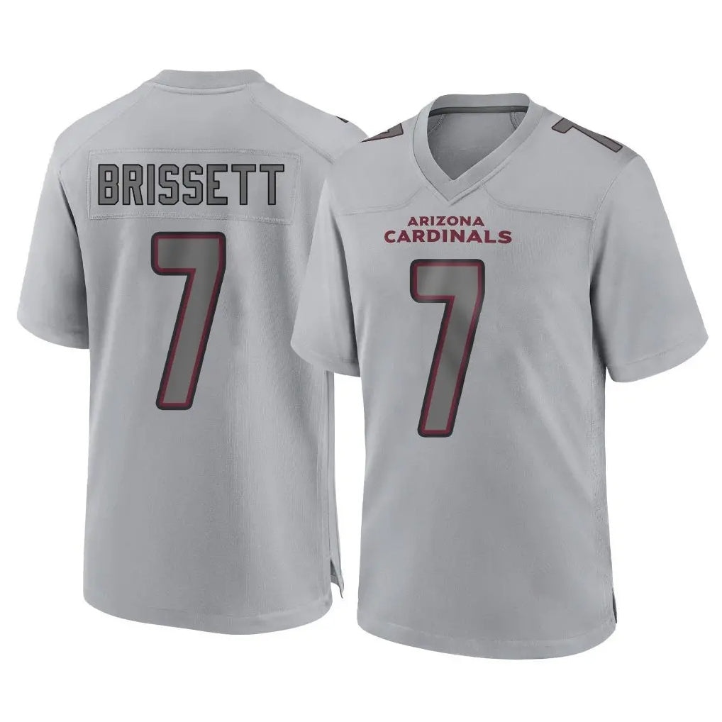 My Store A.Cardinals #7 Jacoby Brissett Player Gray Atmosphere Fashion Home Game Stitched Jerseys