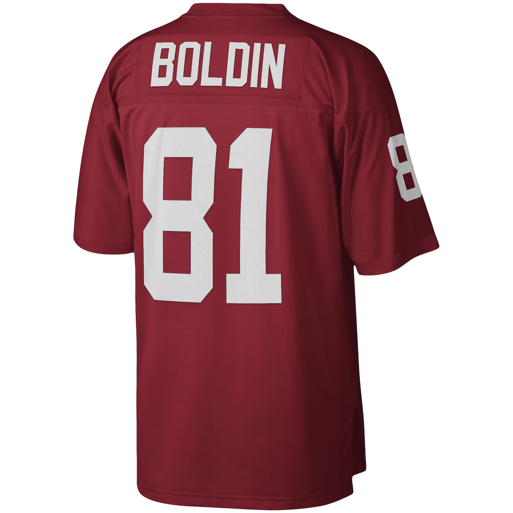 My Store A.Cardinals #81 Anquan Boldin Mitchell & Ness Cardinal Legacy Replica Stitched Jerseys