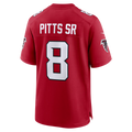 My Store A.Cardinals #8 Kyle Pitts Sr. Red Game Stitched Jerseys