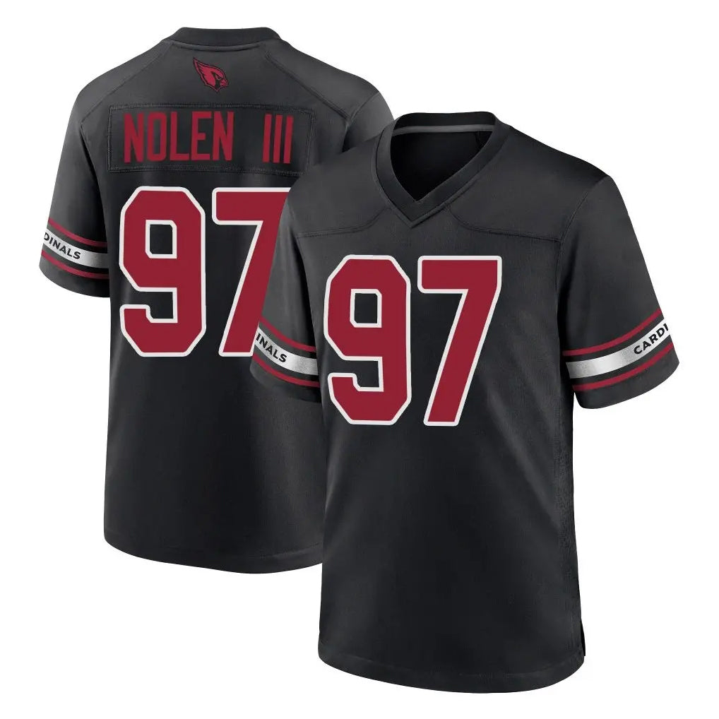 My Store A.Cardinals #97 Walter Nolen III Player Black Alternate Game Stitched Jerseys