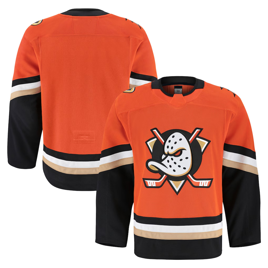 My Store A.Ducks Orange Home Authentic Pro Jerseys