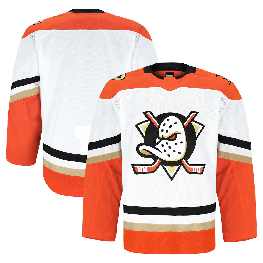 My Store A.Ducks White Away Authentic Pro Jerseys