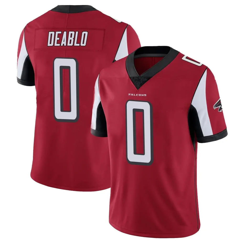 My Store A.Falcons #0 Divine Deablo Player Red Color Vapor Untouchable Limited Home Game Stitched Jerseys