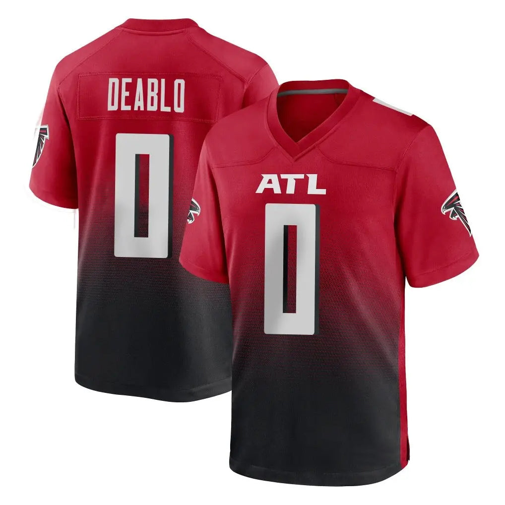 My Store A.Falcons #0 Divine Deablo Player Red Home Game Stitched Jerseys
