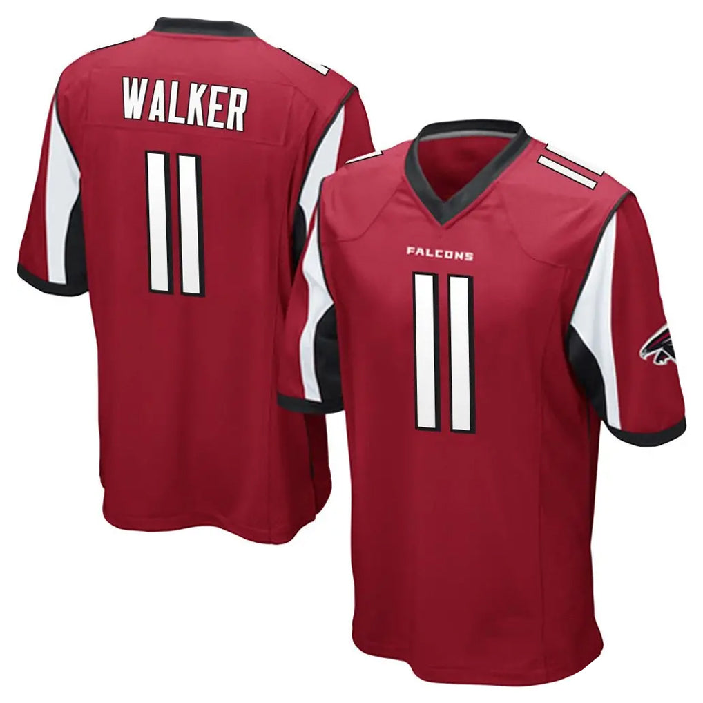 My Store A.Falcons #11 Jalon Walker Player Red Color Vapor Home Game Stitched Jerseys