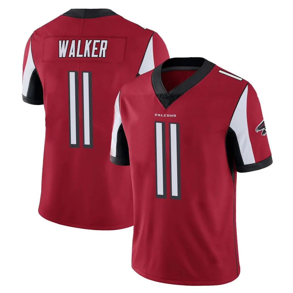 My Store A.Falcons #11 Jalon Walker Player Red Color Vapor Home Game Stitched Jerseys