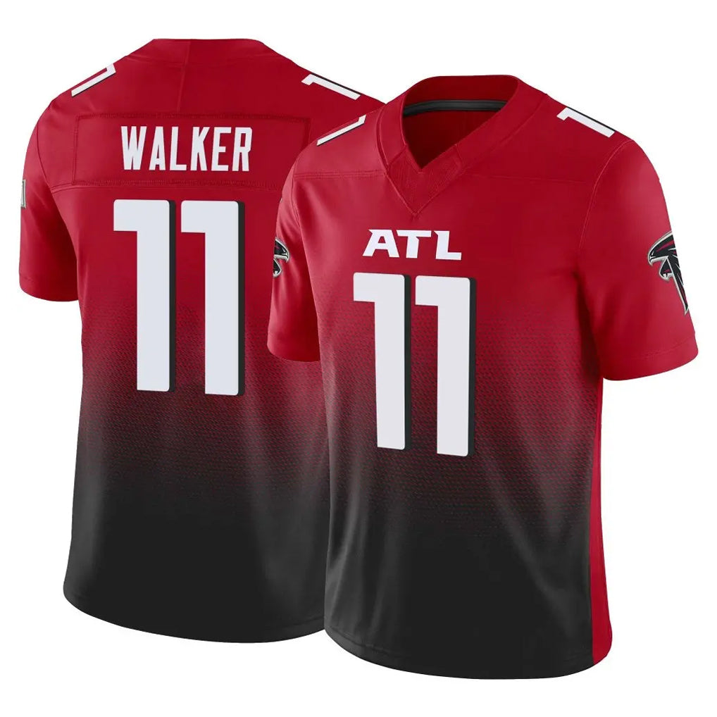 My Store A.Falcons #11 Jalon Walker Player Red Vapor F.U.S.E. Limited Stitched Jerseys