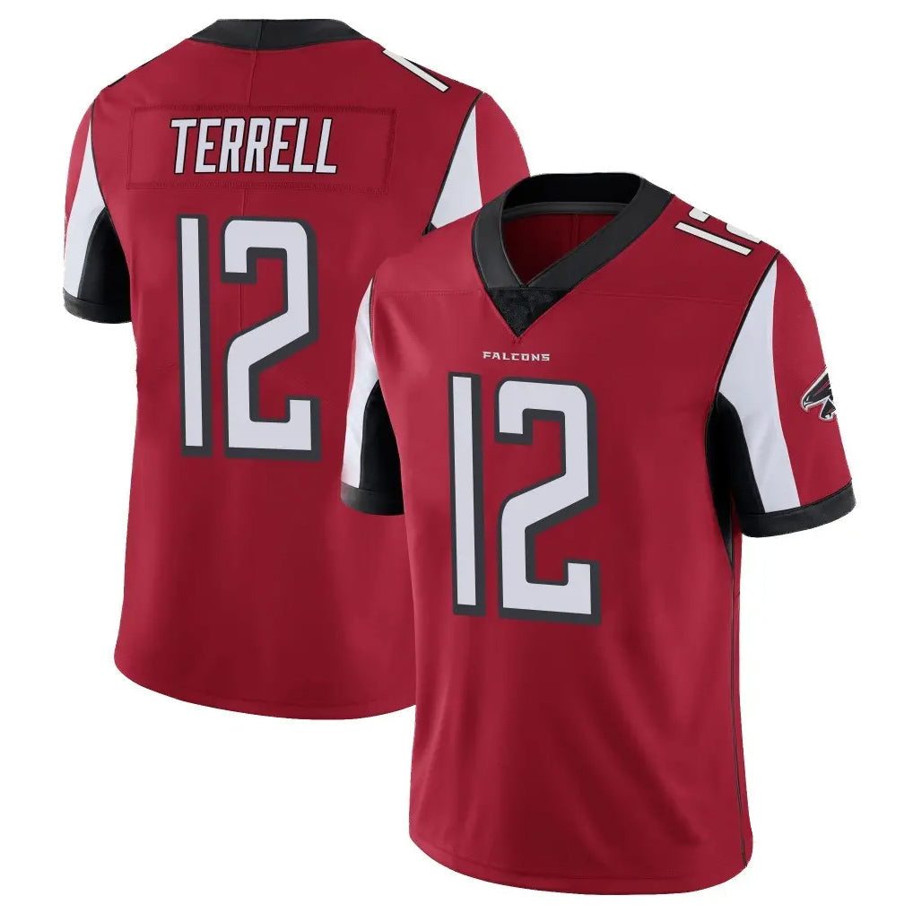 My Store A.Falcons #12 Avieon Terrell Player Red Color Vapor Untouchable Limited Home Game Stitched Jerseys