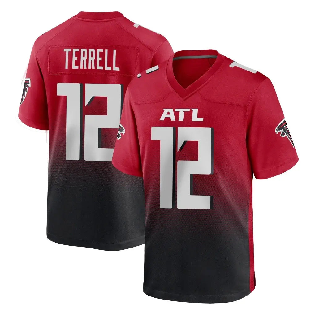 My Store A.Falcons #12 Avieon Terrell Player Red Home Game Stitched Jerseys