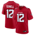 My Store A.Falcons #12 Avieon Terrell Red Game Stitched Jerseys