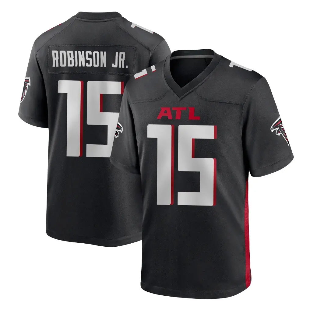 My Store A.Falcons #15 Brian Robinson Player Black Home Game Stitched Jerseys