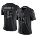 My Store A.Falcons #15 Brian Robinson Player Black RFLCTV Limited Game Stitched Jerseys