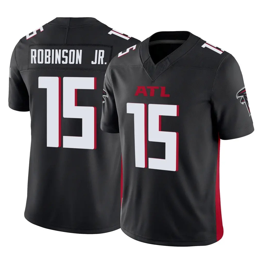 My Store A.Falcons #15 Brian Robinson Player Black Vapor F.U.S.E. Limited Home Game Stitched Jerseys