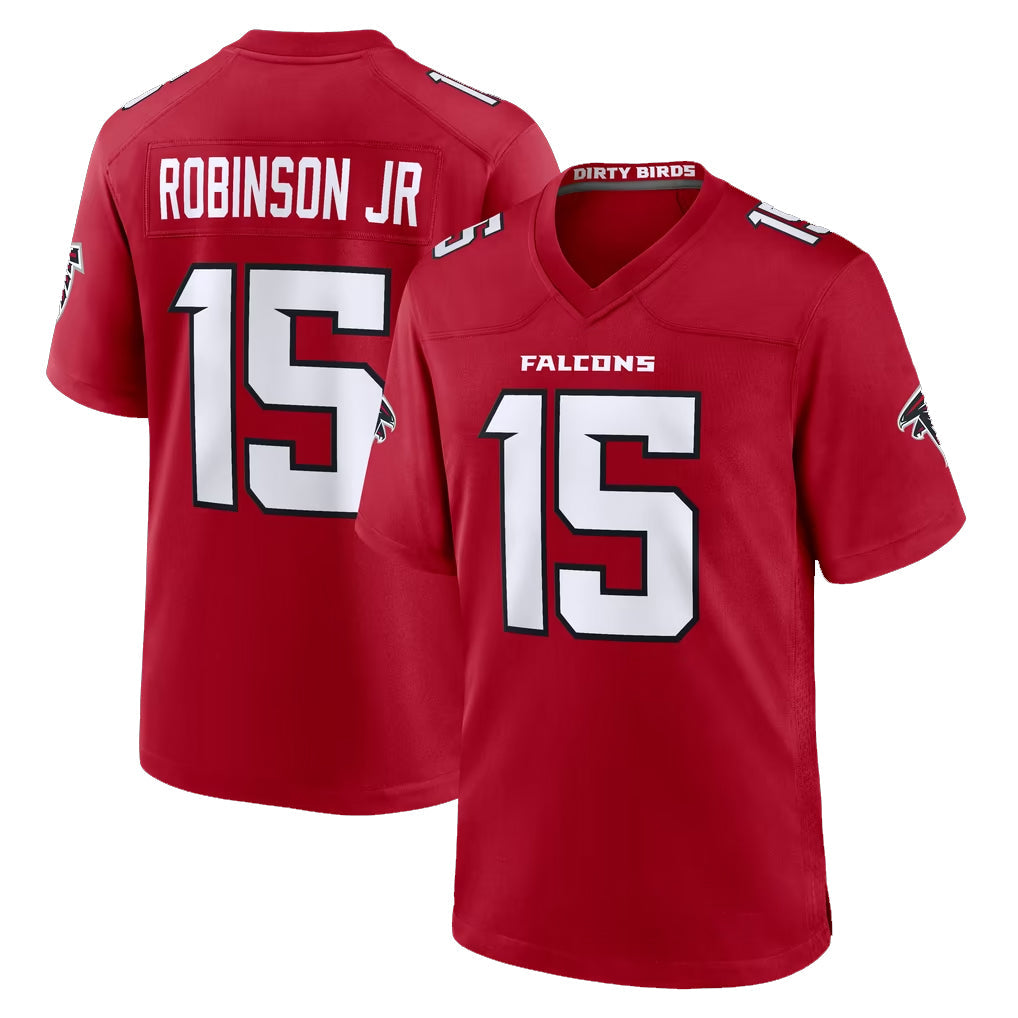 My Store A.Falcons #15 Brian Robinson Player Red Team Color Home Game Stitched Jerseys