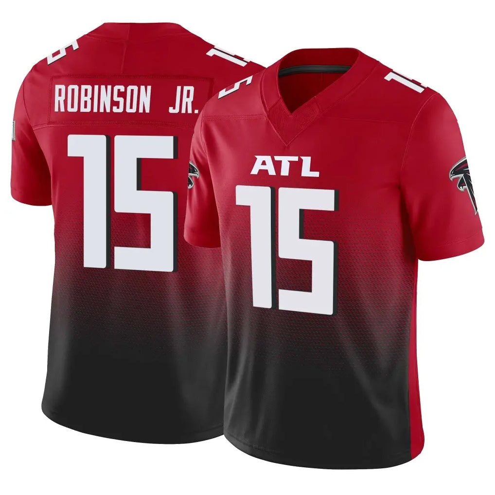 My Store A.Falcons #15 Brian Robinson Player Red Vapor F.U.S.E. Limited Home Game Stitched Jerseys