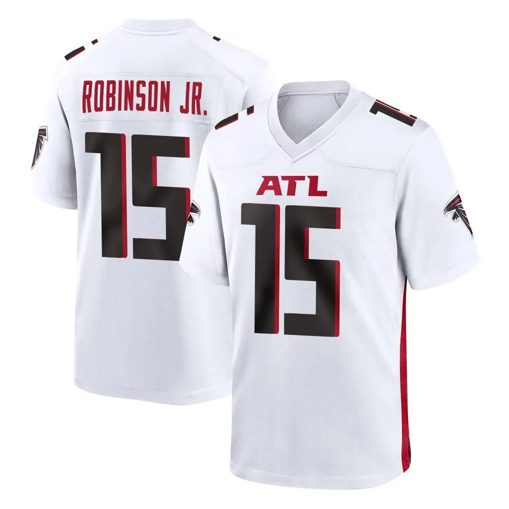 My Store A.Falcons #15 Brian Robinson Player White Home Game Stitched Jerseys