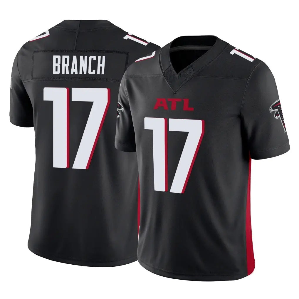 My Store A.Falcons #17 Zachariah Branch Player Black Alternate Vapor F.U.S.E. Limited Stitched Jerseys