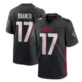 My Store A.Falcons #17 Zachariah Branch Player Black Home Game Stitched Jerseys