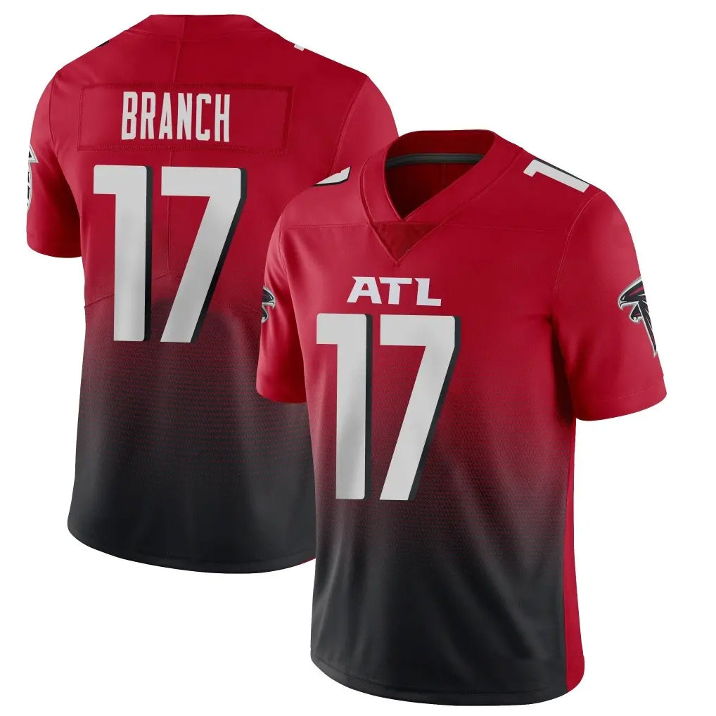 My Store A.Falcons #17 Zachariah Branch Player Red Vapor Untouchable Limited Home Game Stitched Jerseys