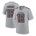 My Store A.Falcons #18 Kirk Cousins Branch Player Gray Fashion Home Game Stitched Jerseys