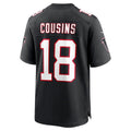 My Store A.Falcons #18 Kirk Cousins Player Black Limited Home Game Stitched Jerseys