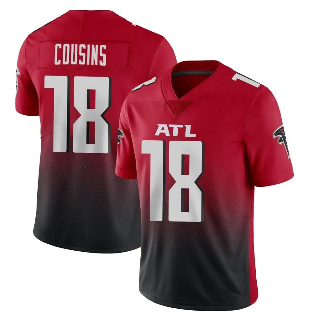 My Store A.Falcons #18 Kirk Cousins Player Red Vapor Untouchable Limited Home Game Stitched Jerseys